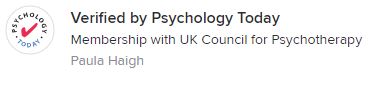 Verified by Psychology Today